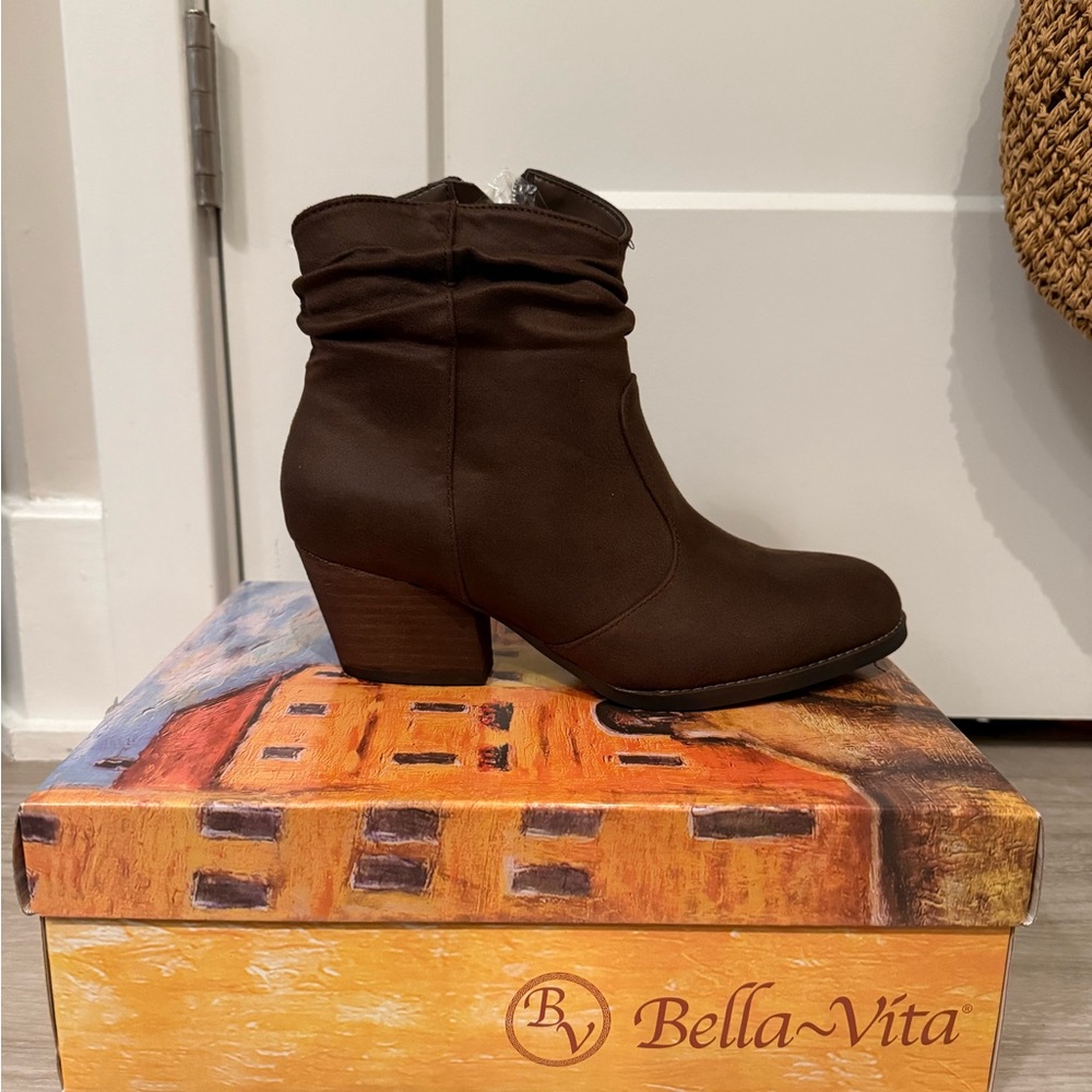 Helena Women's Dark Brown Ankle Boots